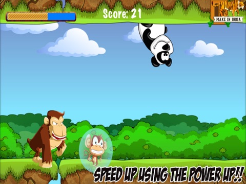 Screenshot #4 pour Singe Hero Run - Jump and Attack dans Amazing Jungle Safari