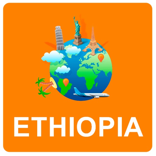 Ethiopia Off Vector Map - Vector World icon