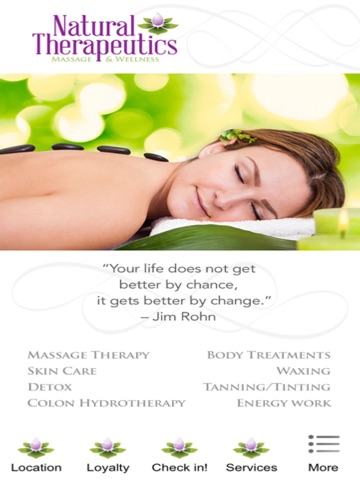 Скриншот из Natural Therapeutics Massage App