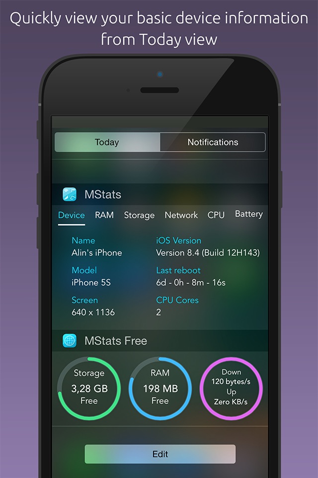 MStats Free - View your device information screenshot 3