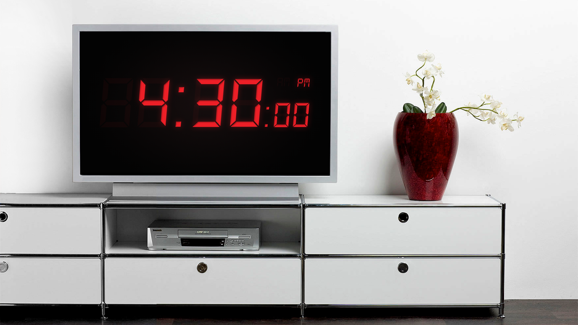 Digital Timepiece – A Beautiful Retro Future LED Clock screenshot 3