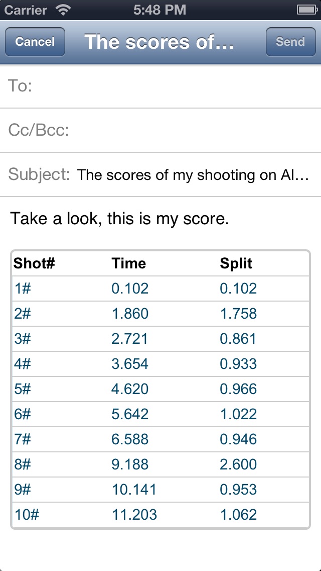 AIPSC Shot Timer (Hig... screenshot1