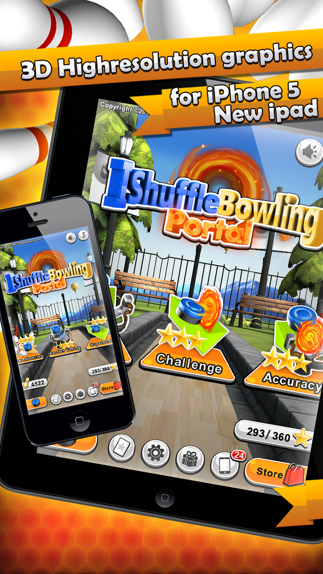iShuffle Bowling 3 Portal screenshot 1