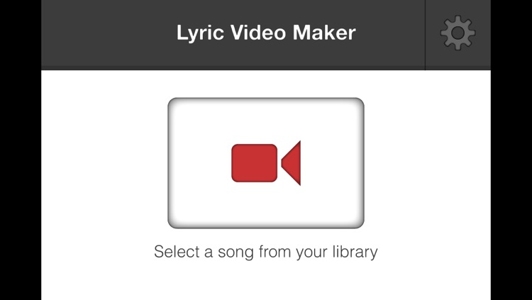 Lyric Video Maker for YouTube