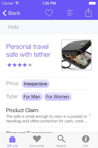 Gifts Guide screenshot 3