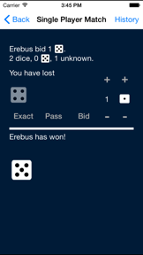 Michigan Liar's Dice screenshot