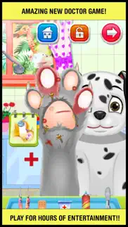 a little pet foot doctor & nail spa - fun crazy toe fashion salon and back leg makeover girls games for kids iphone screenshot 1