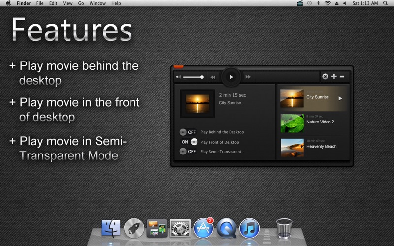 Screenshot #3 pour Desktop Movies