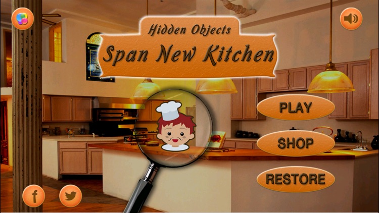 Span New Kitchen Hidden Objects