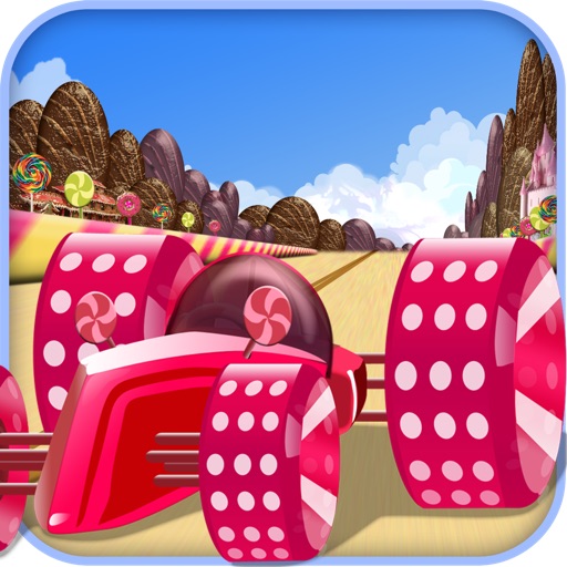 Candy Car Race - Drive or Get Crush Racing icon