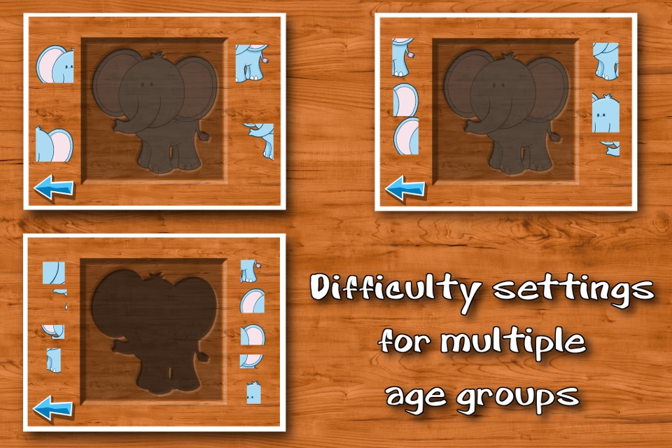 Animal Learning Puzzle for Toddlers and Kids screenshot 3