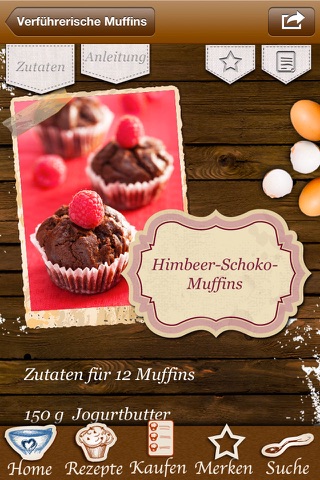 Muffins - Die besten Rezepte für süße, kleine Kuchen screenshot 2