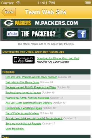 Packers Fan Static screenshot 2