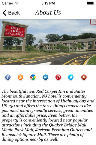 Red Carpet Monmouth NJ Hotel screenshot 3