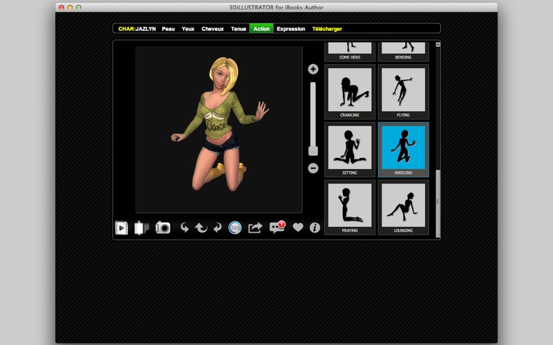 Screenshot #1 pour 3DiLLUSTRATOR for iBooks Author