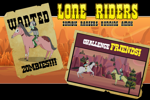 Lone Riders: Zombie Rangers Running Amok screenshot 2