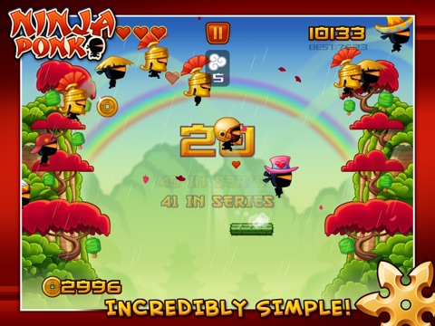 Ninja Ponk HD screenshot 3