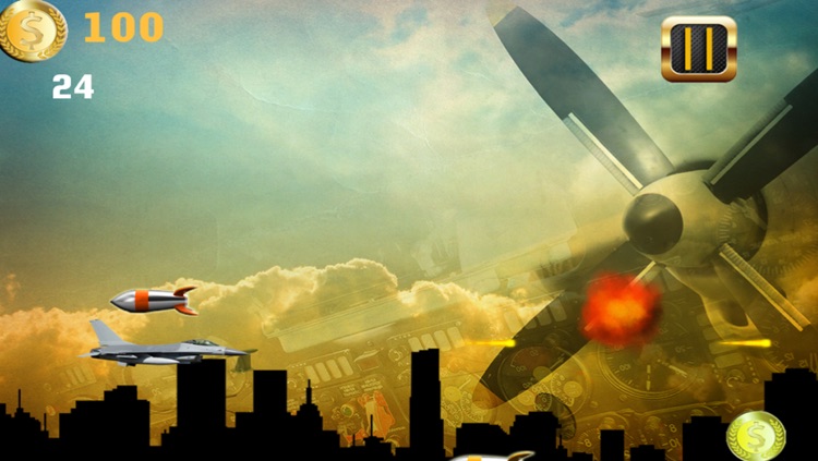 War Jet Dogfights in the Sky: Combat Shooting Game screenshot-4