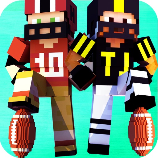 Block American Football 3D - Touchdown Multiplayer Sport Mine Mini Game icon