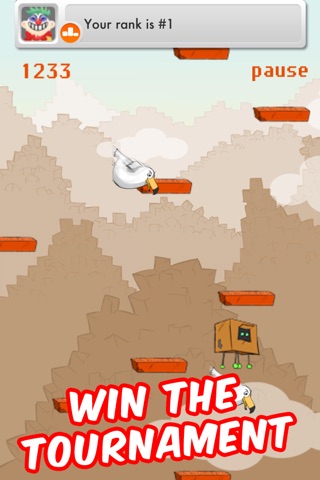 Jump Box Angry with Multiplayer Free – The Best Fun Doodle Platform Game Roll To Mega Heights screenshot 4