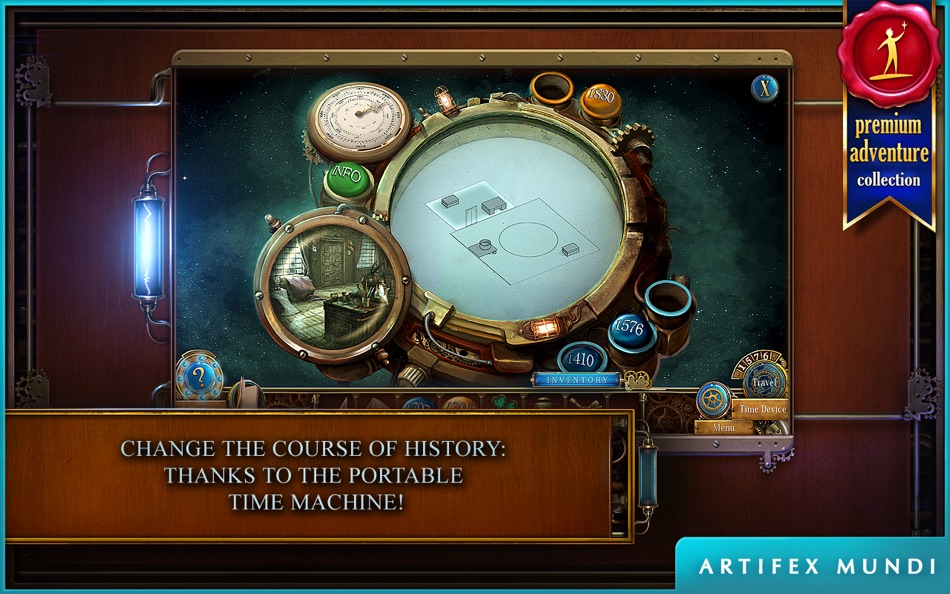 #5. Time Mysteries 2: The Ancient Spectres for Mac OS X (macOS) 由: Artifex Mundi S.A.