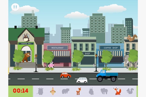 Cities and Animals. Hidden Objects Game screenshot 3