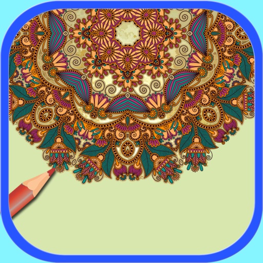 Color Gram-Coloring Book For Adults Using Birds and Flowers Bringing Relax Curative Mind and Calmness icon