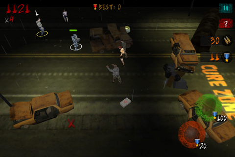 Zombie Street Shooting Frenzy screenshot 3