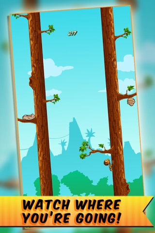 Monkey Run Cloud Escape: Mega Monkey Run 3 screenshot 2