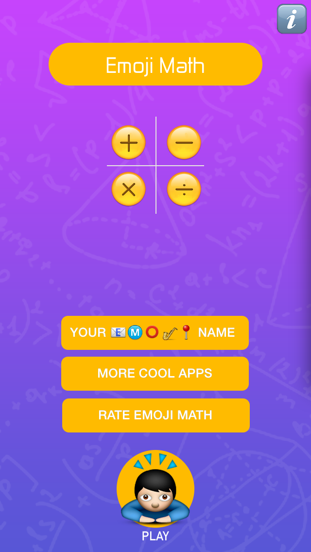 Emoji Math Game Free screenshot 2