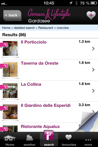 Genuss & Lifestyle - Lake Garda screenshot 3