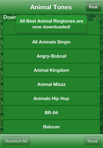 Animal Ringtones - Best Sounds and Tones screenshot 2