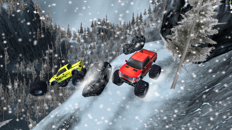 Super Snow Hill Climb Monster Trucks