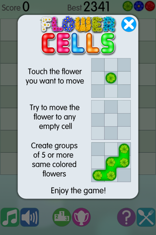 Flower Cells Free screenshot 3