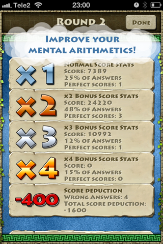 Elementa - The Math Quiz screenshot 3