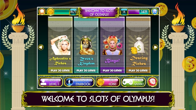 AAA Slots of Olympus Cash Heist - Battle Slot Machine Games (Realistic Simulation)