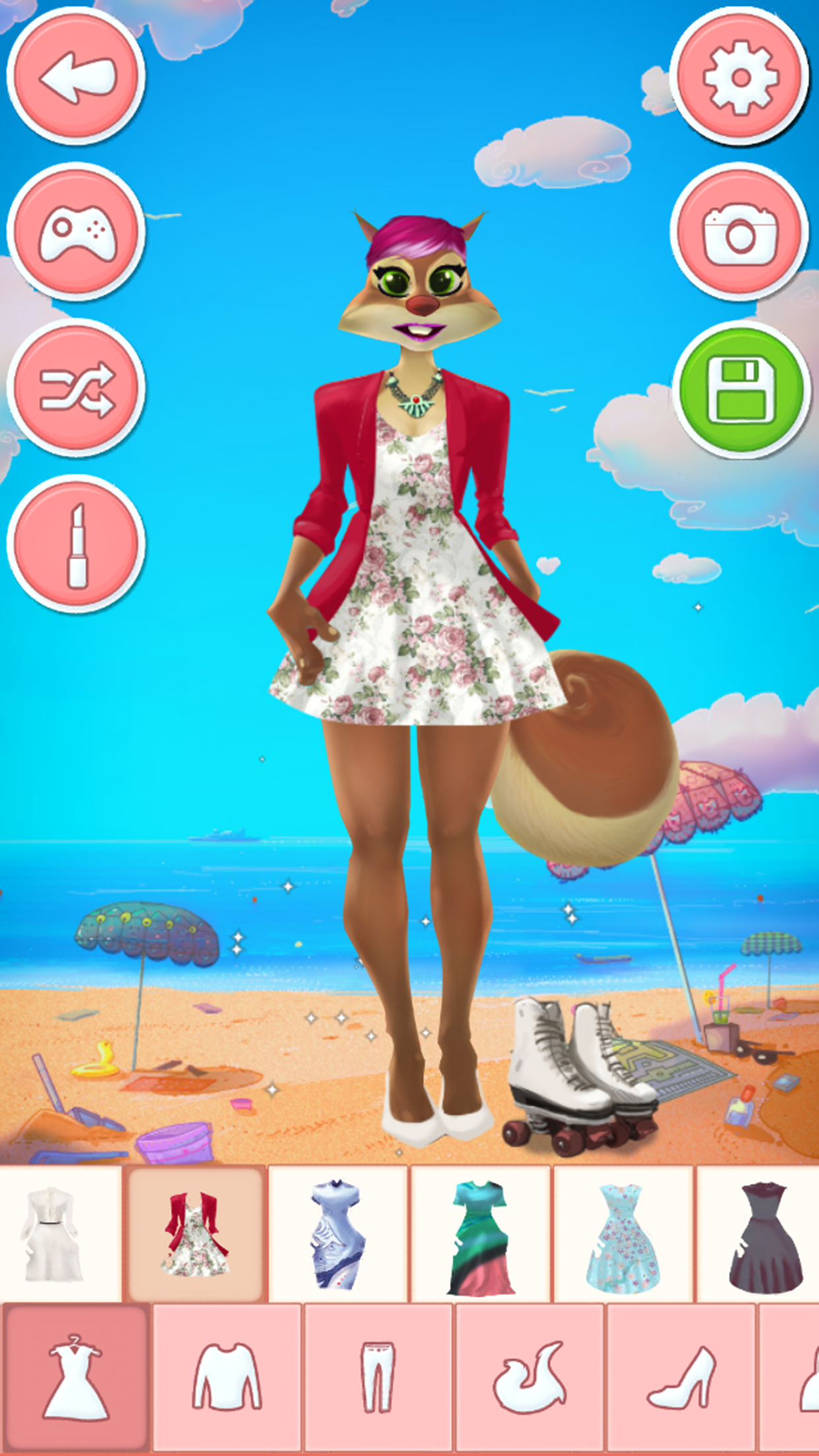Fashion designer game - animal dress up salon screenshot 5