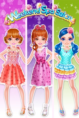 Weekend Spa Salon-Girls Games screenshot 2