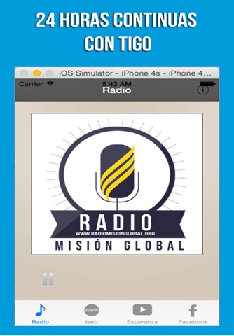 Radio Misión Global Adventista screenshot 2