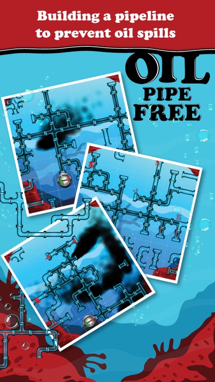 Oil Pipe Track: Don't Spill, Help Save the Ocean - Race is on and the clock is ticking!