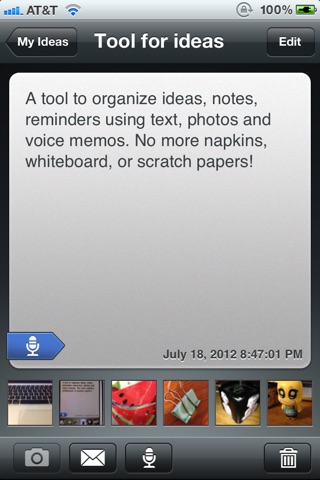 Idea Organizer screenshot 2