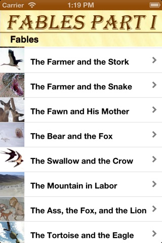 Fables Part1 (with search) screenshot 3