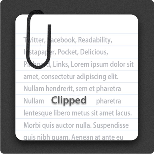 Clipped for iOS (Bookmark all your favorite links) Icon