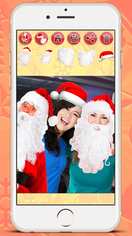 Selfie with Santa Claus