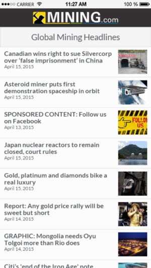 Mining News from MINING.com(圖2)-速報App