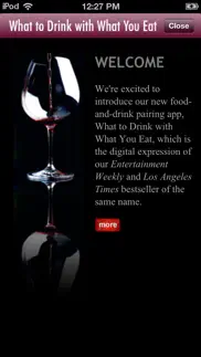 what to drink with what you eat iphone screenshot 1