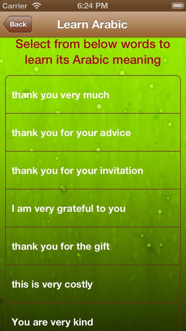 How to cancel & delete Learn Arabic Phrases In Male Voice free from iphone & ipad 2