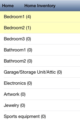 Home Inventory Checklist screenshot 2
