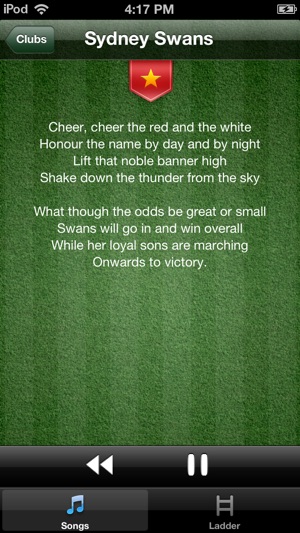 AFL Club Song(圖3)-速報App