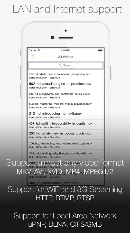 #3. vPlayer - Your personal Video Player (iOS) By: Elisa Valeria Distefano